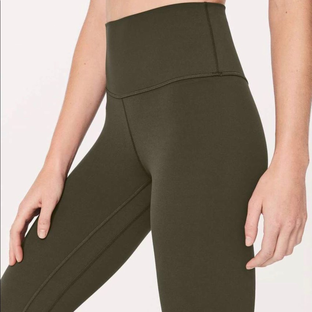 Lululemon 28” Align Leggings Dark Olive